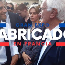 Made in France: Alain Brocq con Emmanuel Macron
