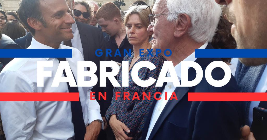 Made in France: Alain Brocq con Emmanuel Macron
